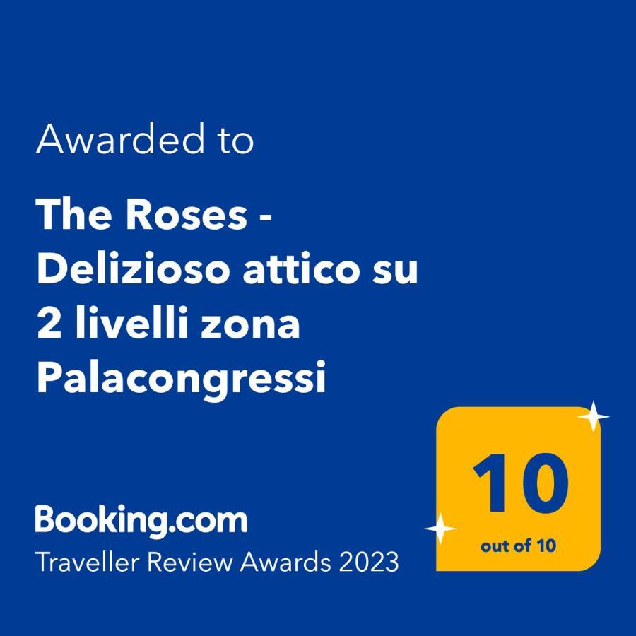 The Roses - Delizioso Attico Su 2 Livelli Zona Palacongressi Rimini Luaran gambar